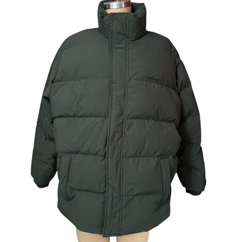Carhartt WIP Danville Puffer Jacket Mens XXL Green Down 80/20 Work in Progress